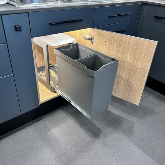 Ebco Pull Out Waste Bin -Double