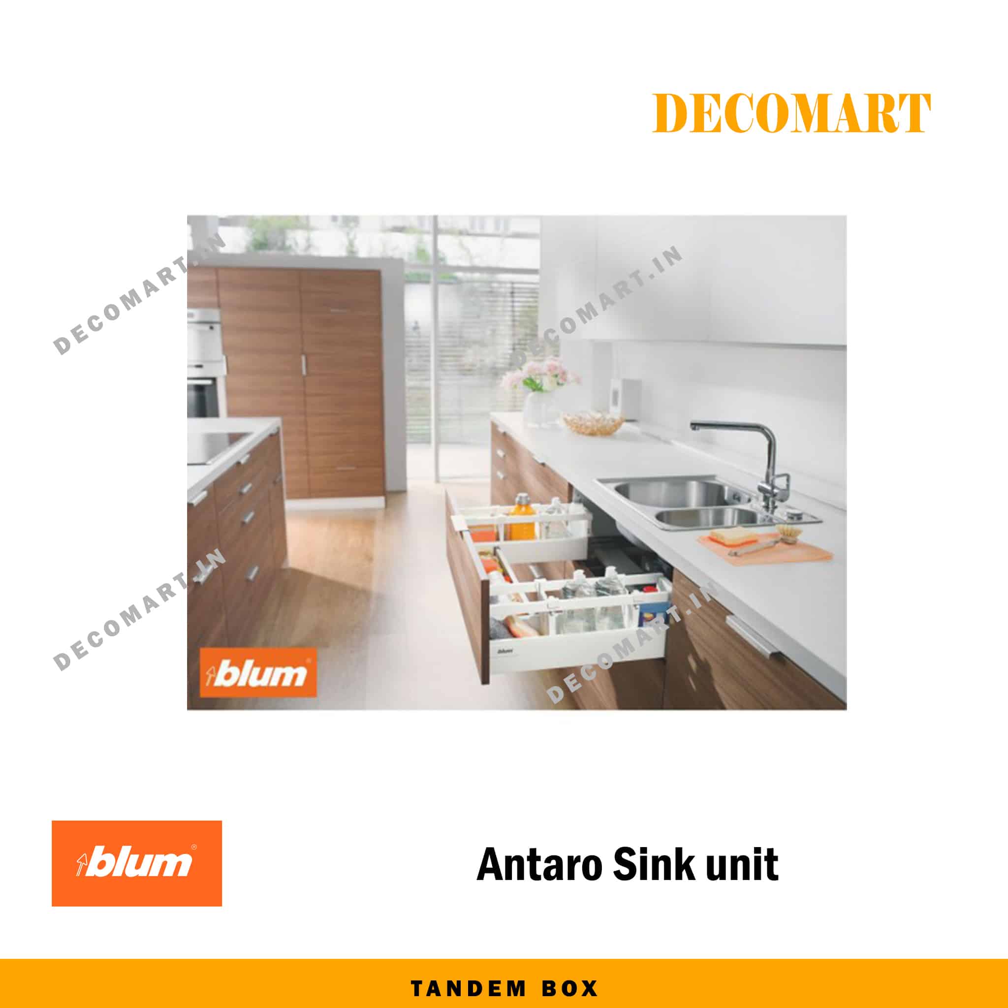 Blum Antaro Sink Unit