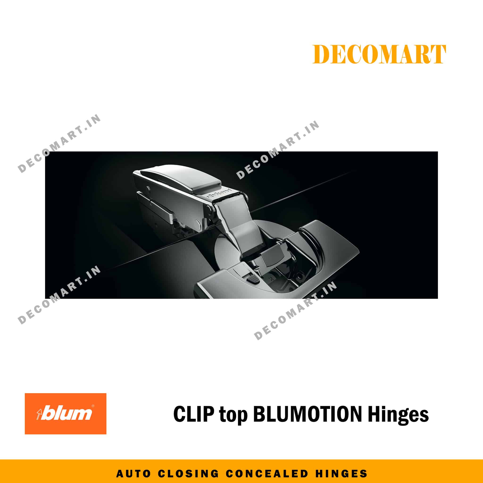 Blum CLIP top BLUMOTION Hinges - Profile or Thick door Application