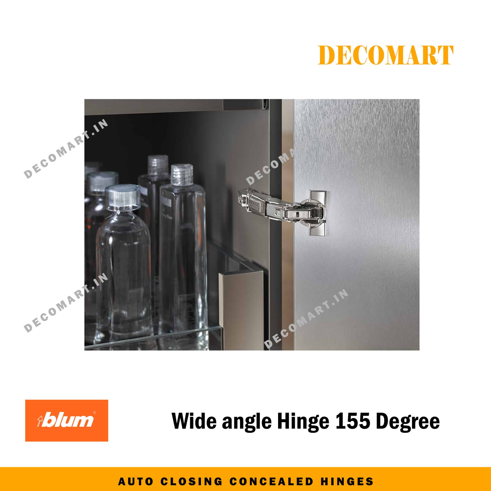 Blum 155 Degree Opening Wide Angle Hinges