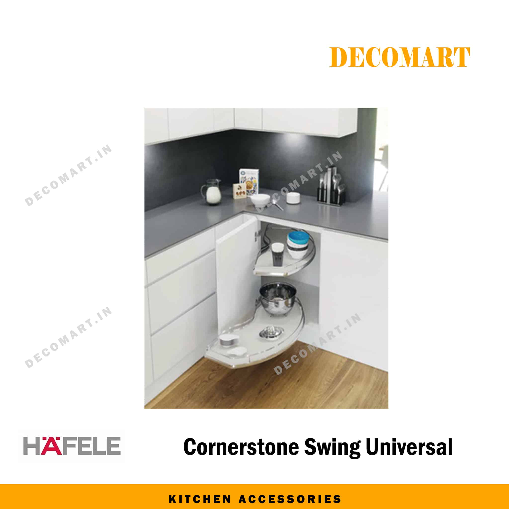 Hafele Corner Cabinet - VS Cornerstone Swing