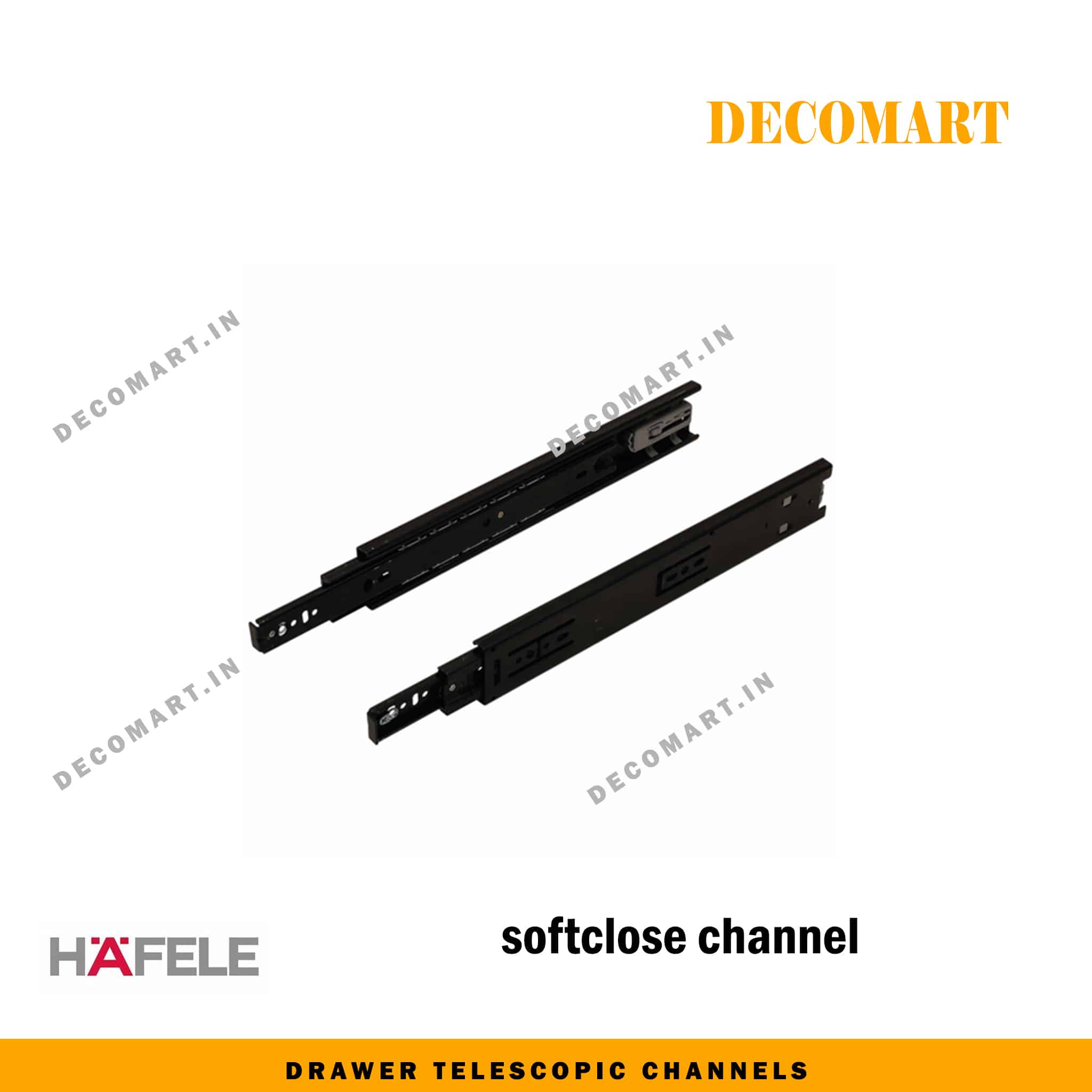 Hafele Telescopic Drawer Channel