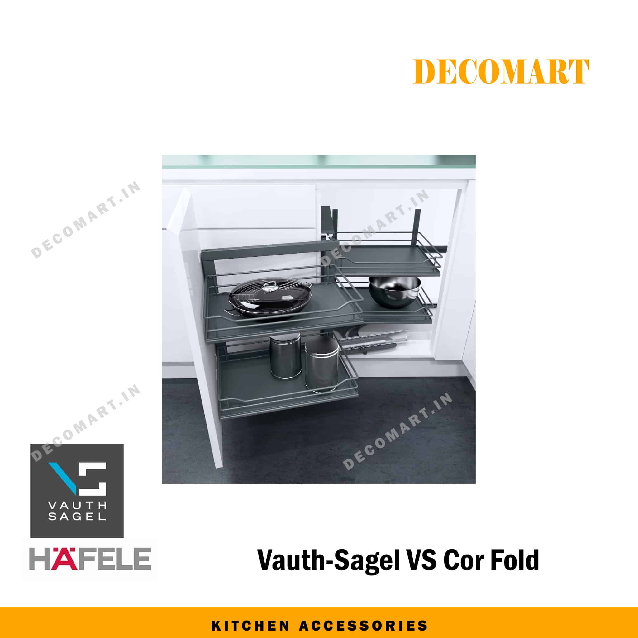 Hafele Corner Cabinet - VS Cor Fold