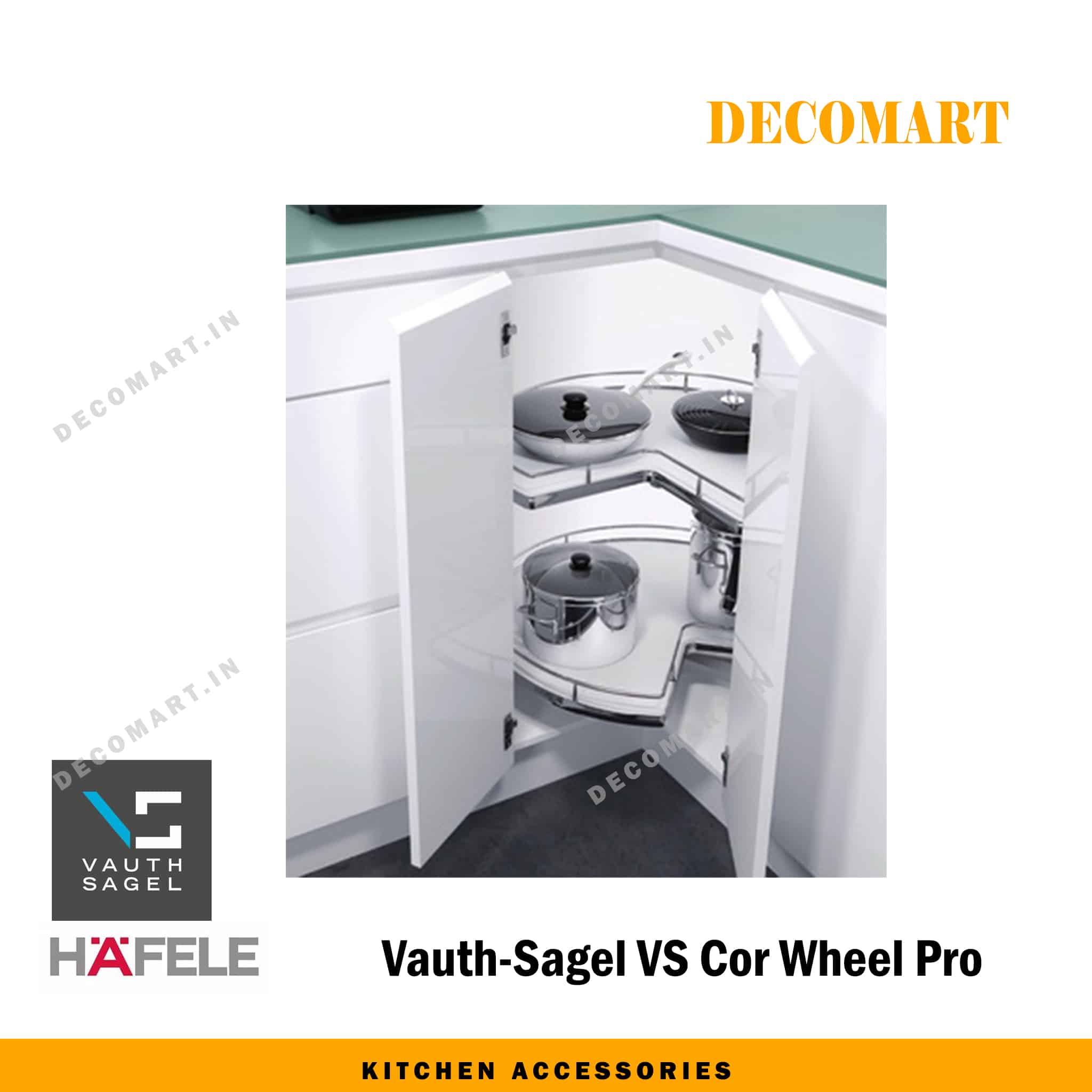 Hafele Corner Cabinet - VS Cor Wheel Pro