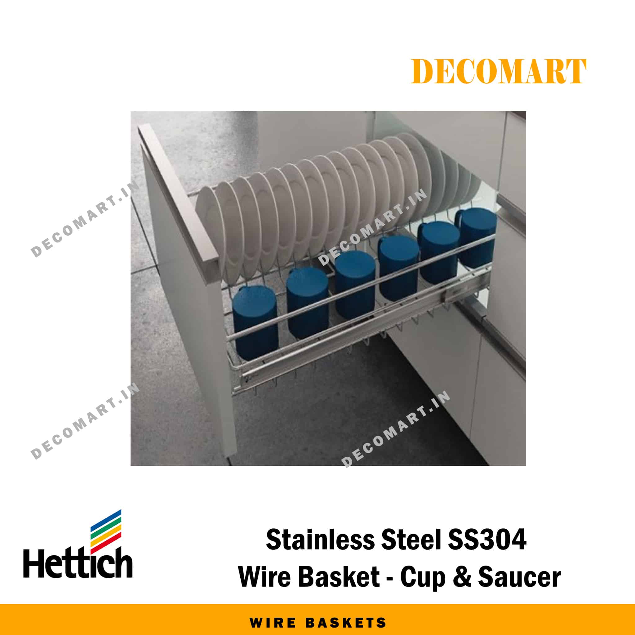 Hettich Wire Baskets - 17 Inch