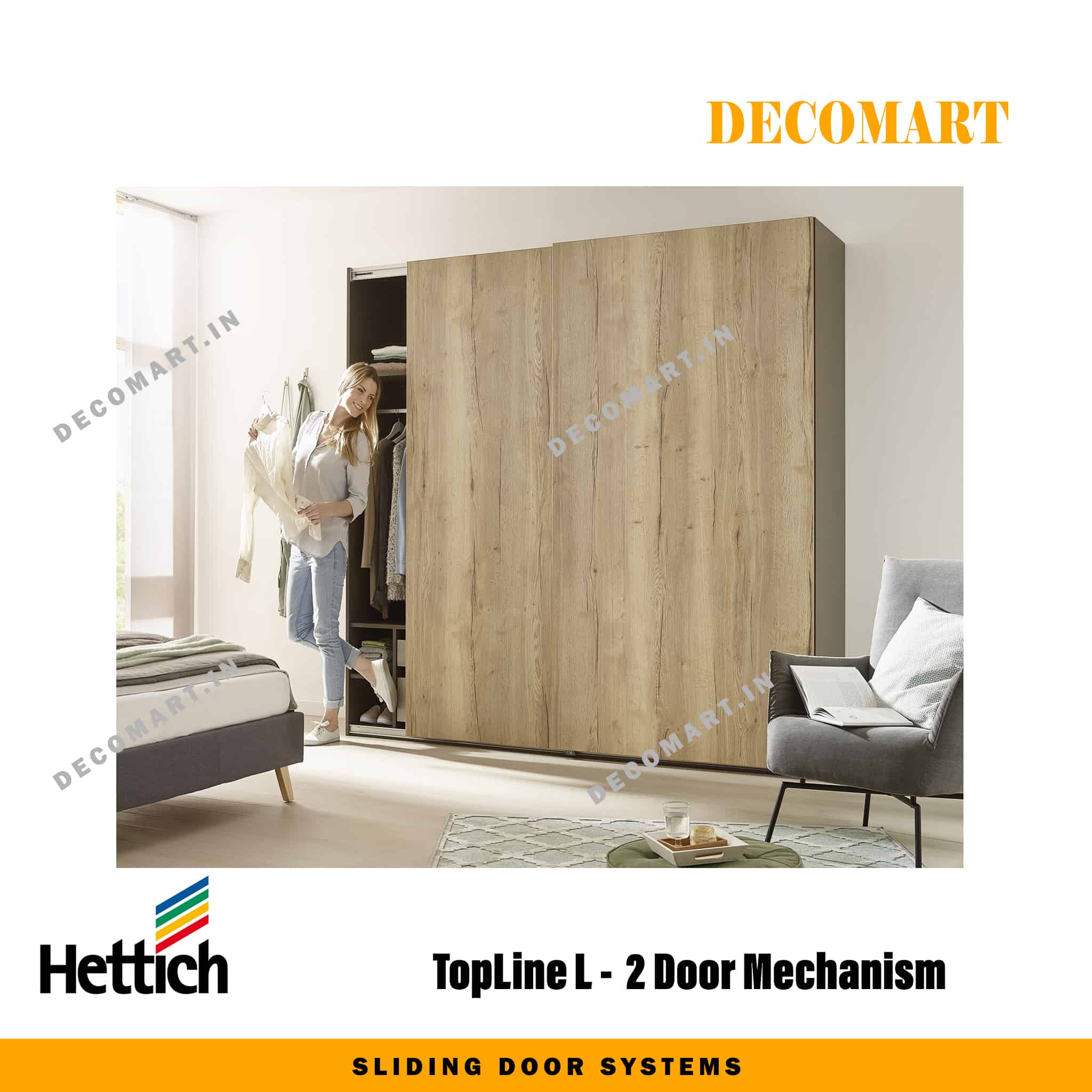 Hettich TopLine L Sliding System - Loft Version