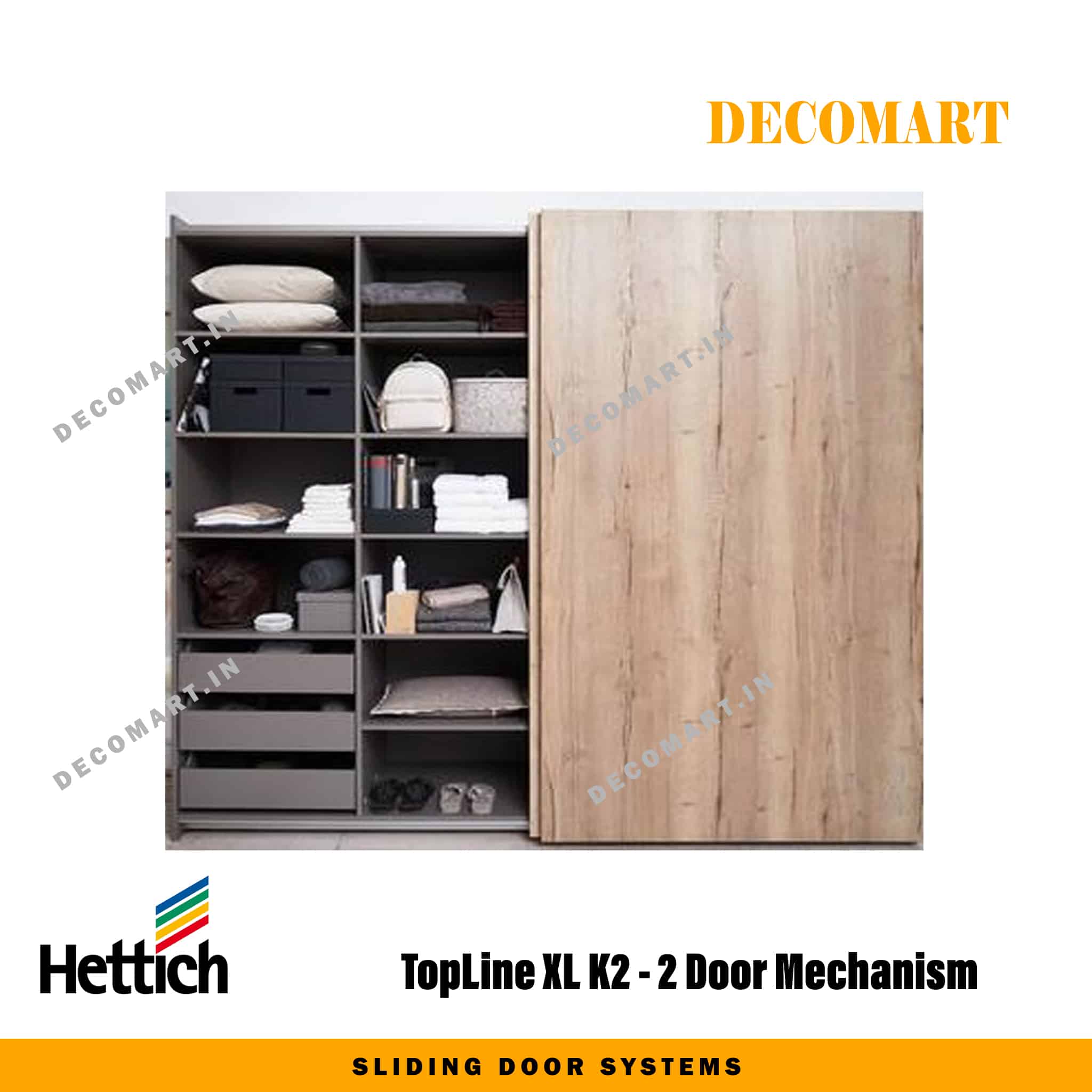 Hettich TopLine XL K2 Sliding System