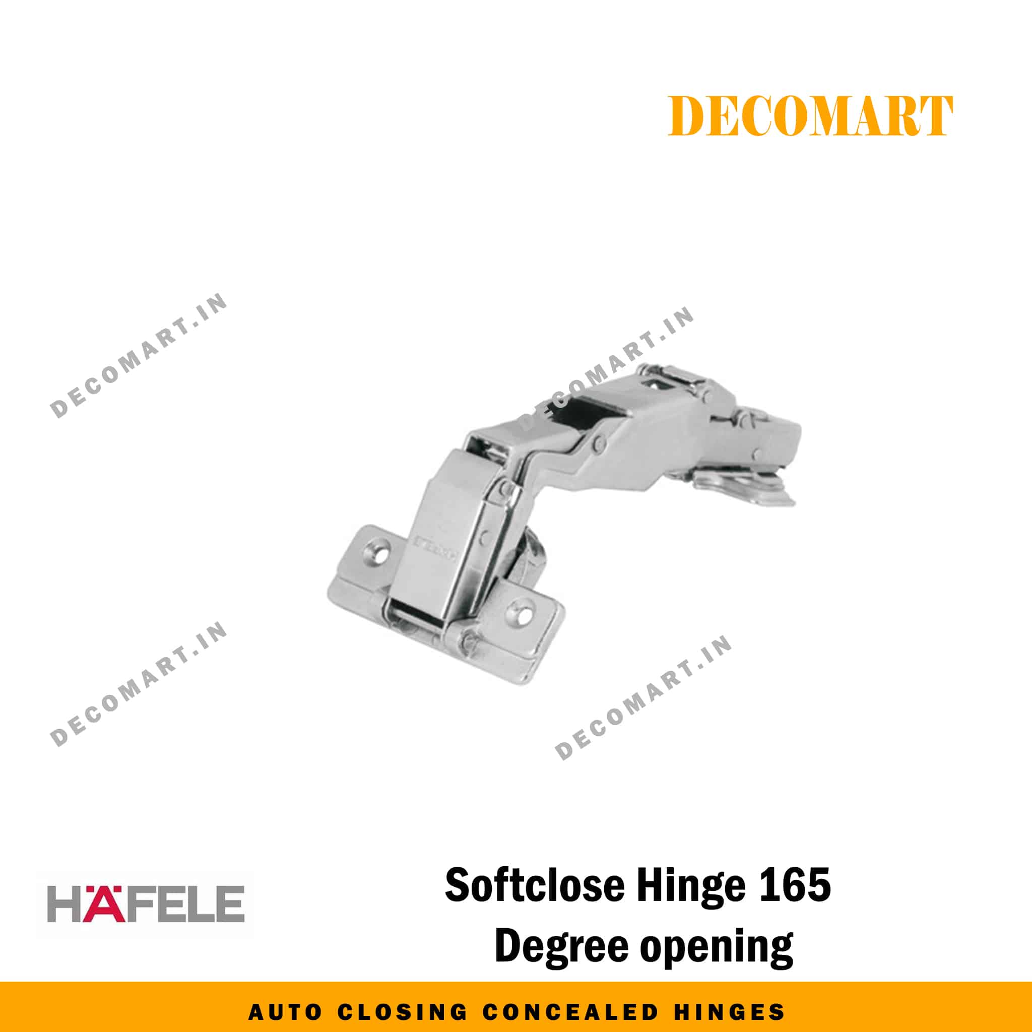 Hafele 165 Degree Opening Wide Angle Softclose Hinges