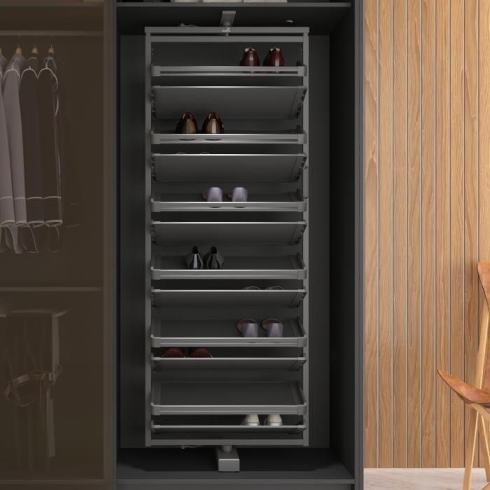 Hettich 360 Degree Shoe Rack