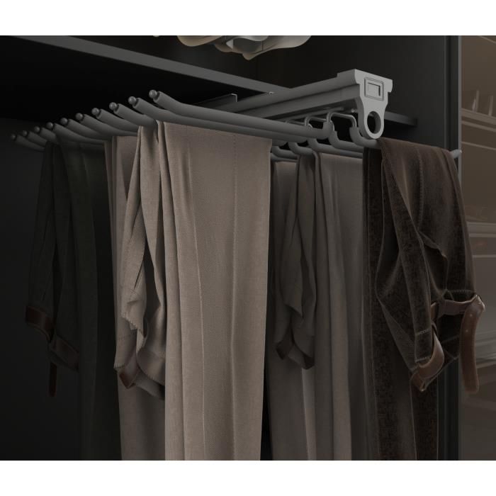 Hettich Top Mounted Pants Rack with Two Row