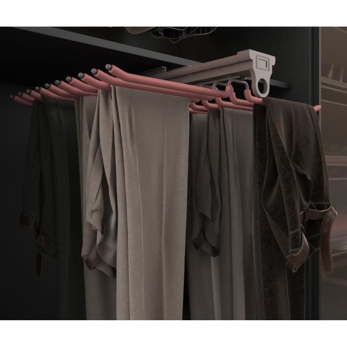 Hettich Top Mounted Pants Rack with Two Row