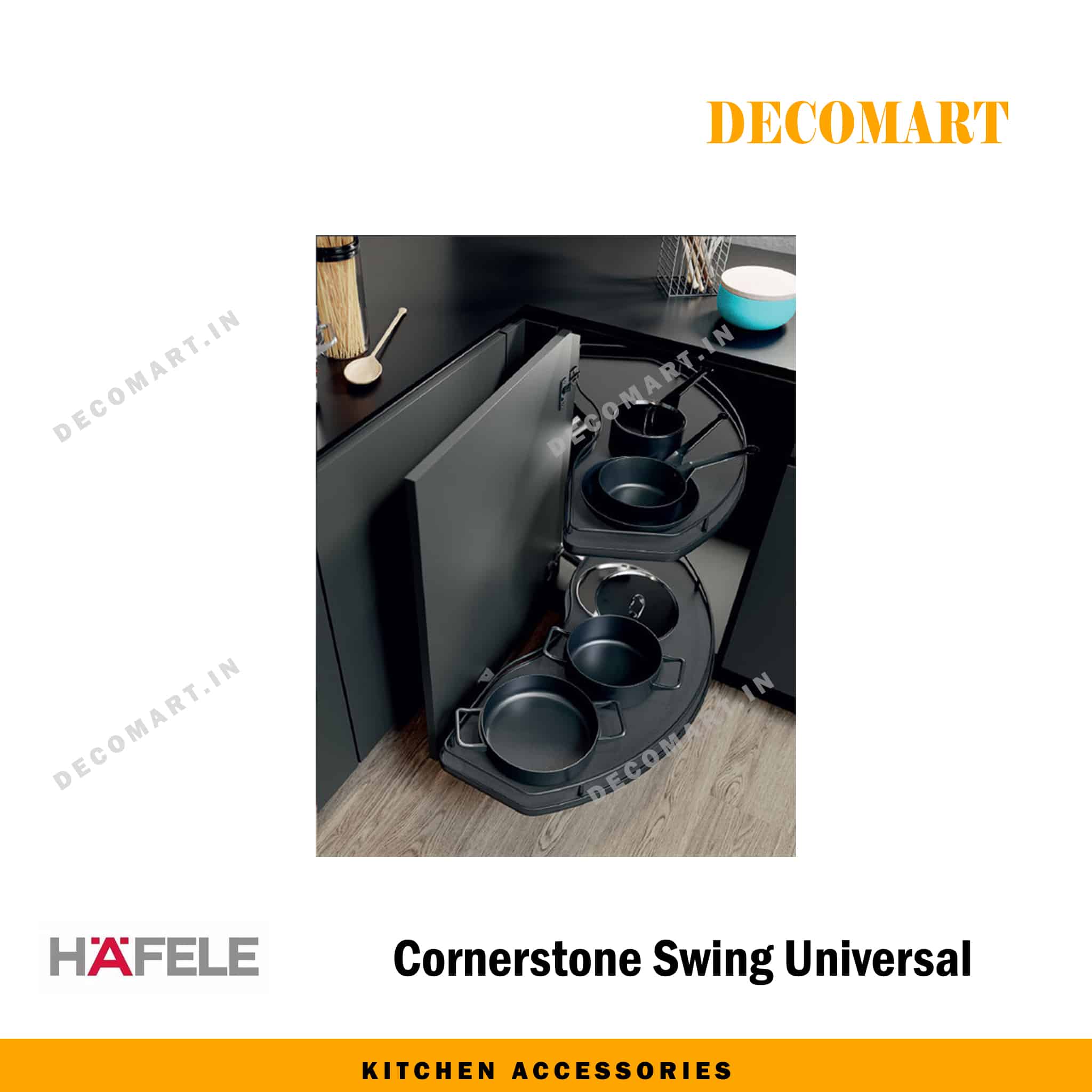 Hafele Corner Cabinet - VS Cornerstone Swing