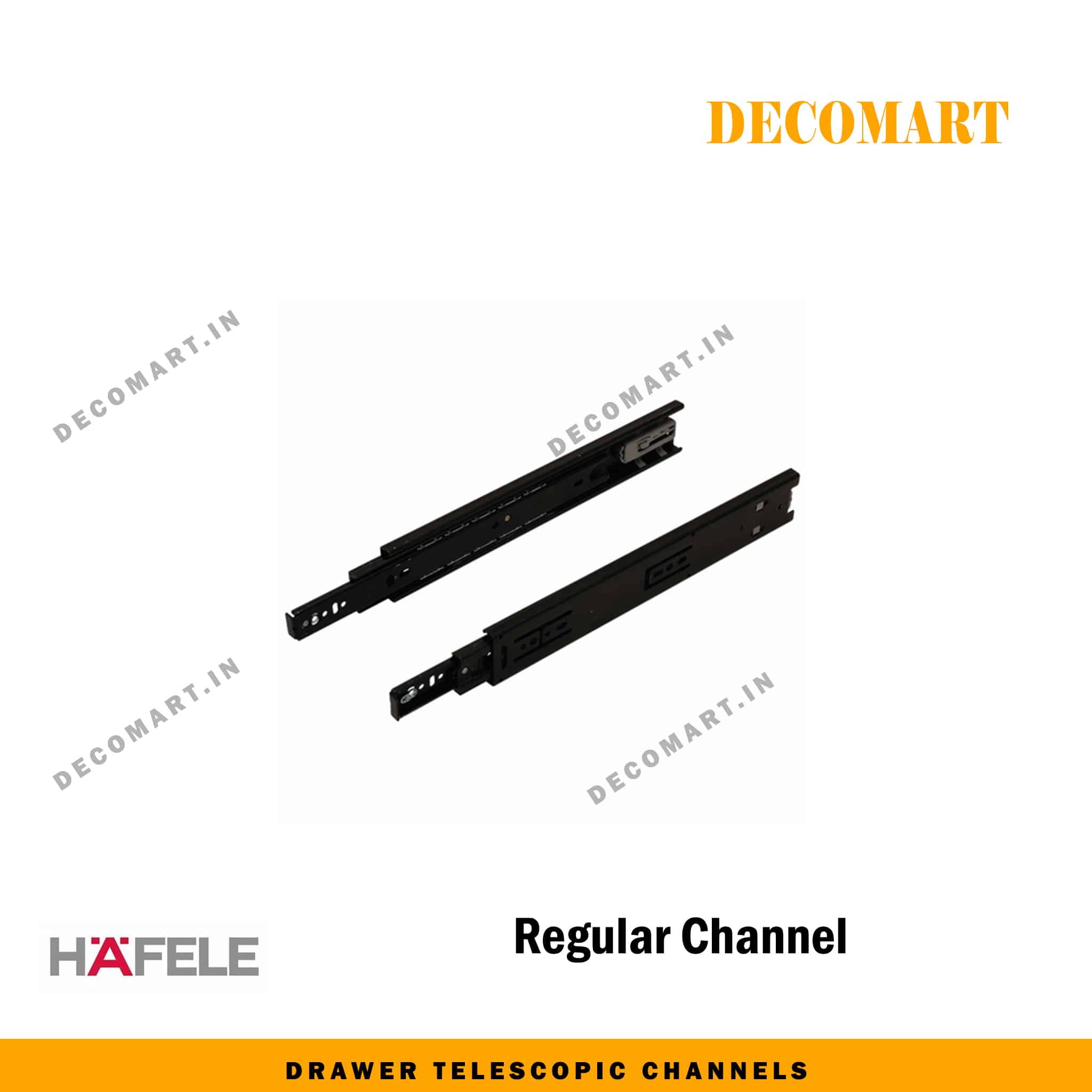 Hafele Telescopic Drawer Channel