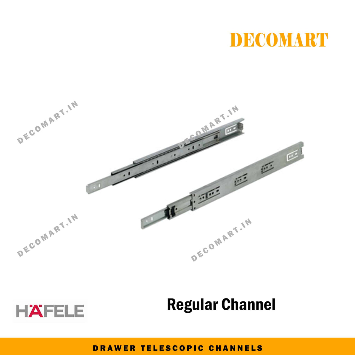 Hafele Telescopic Drawer Channel