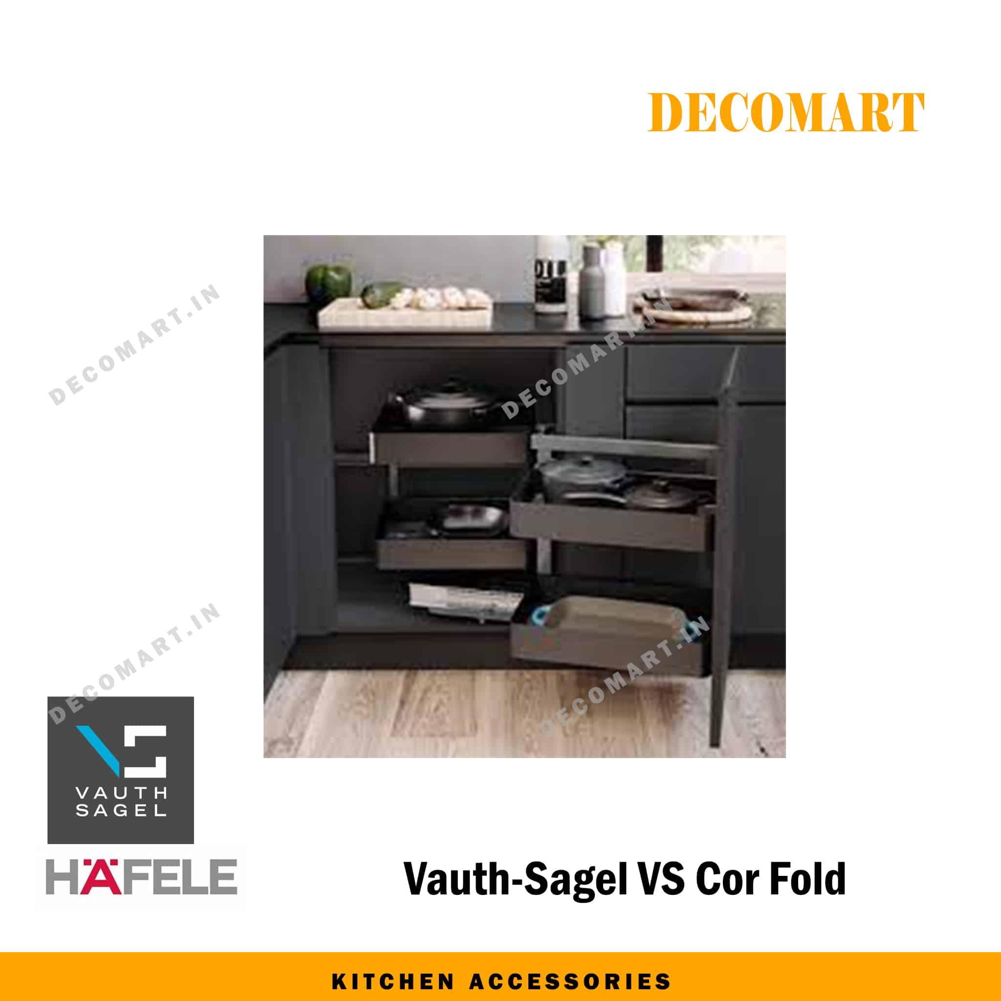 Hafele Corner Cabinet - VS Cor Fold