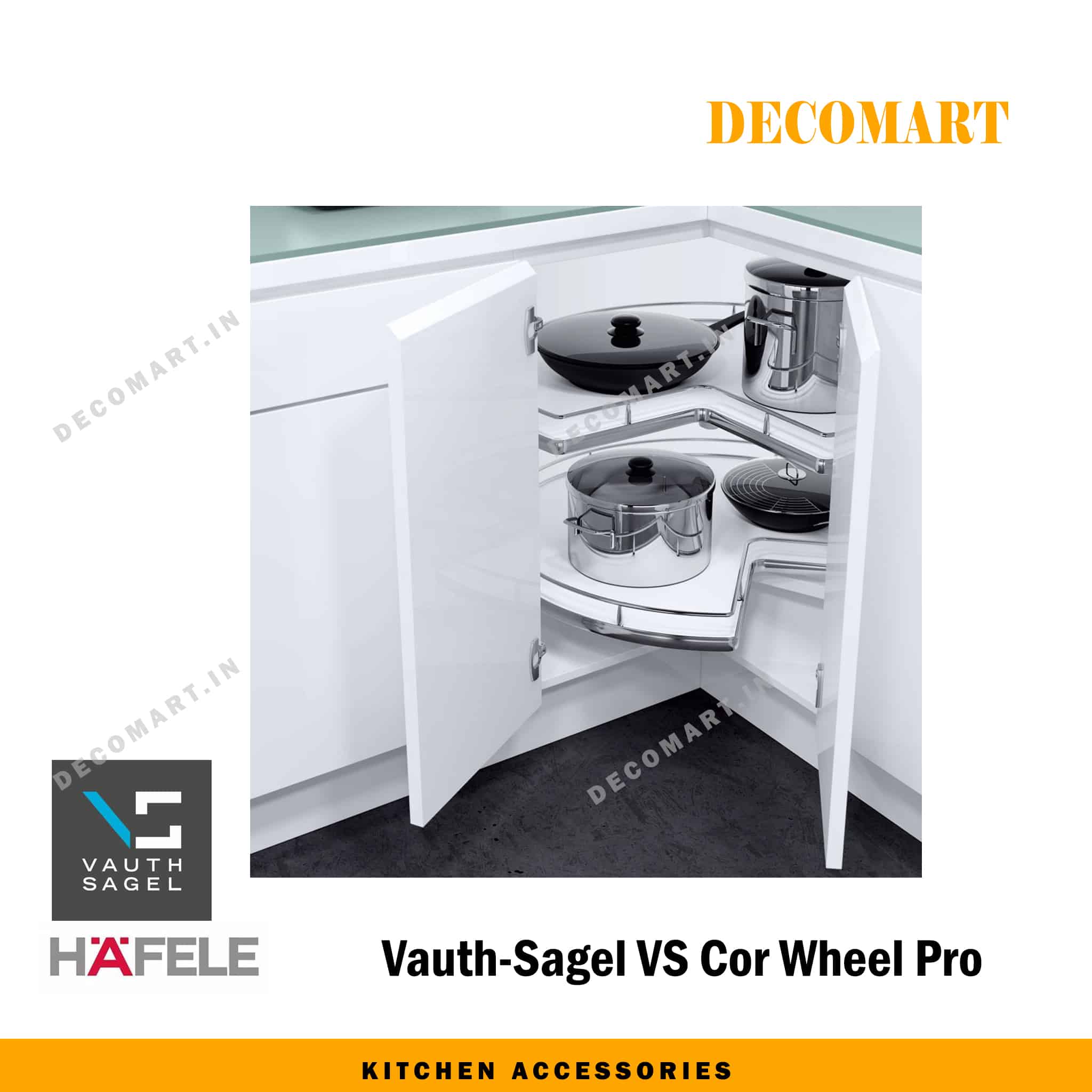 Hafele Corner Cabinet - VS Cor Wheel Pro