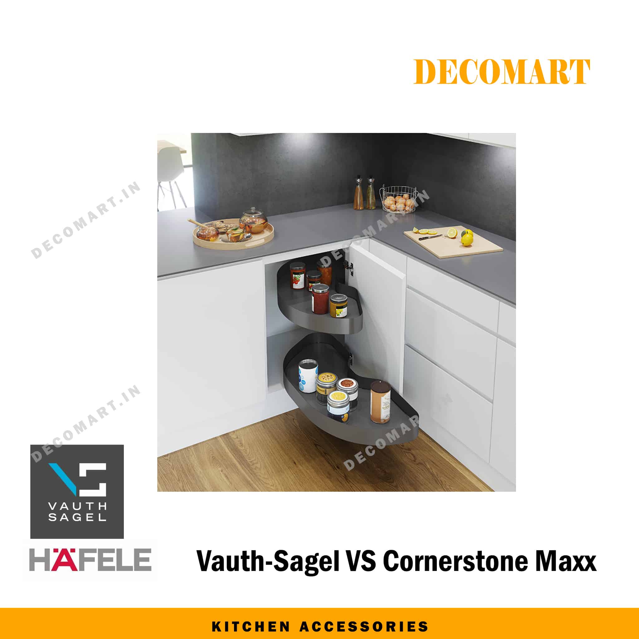 Hafele Corner Cabinet - VS Cornerstone Maxx
