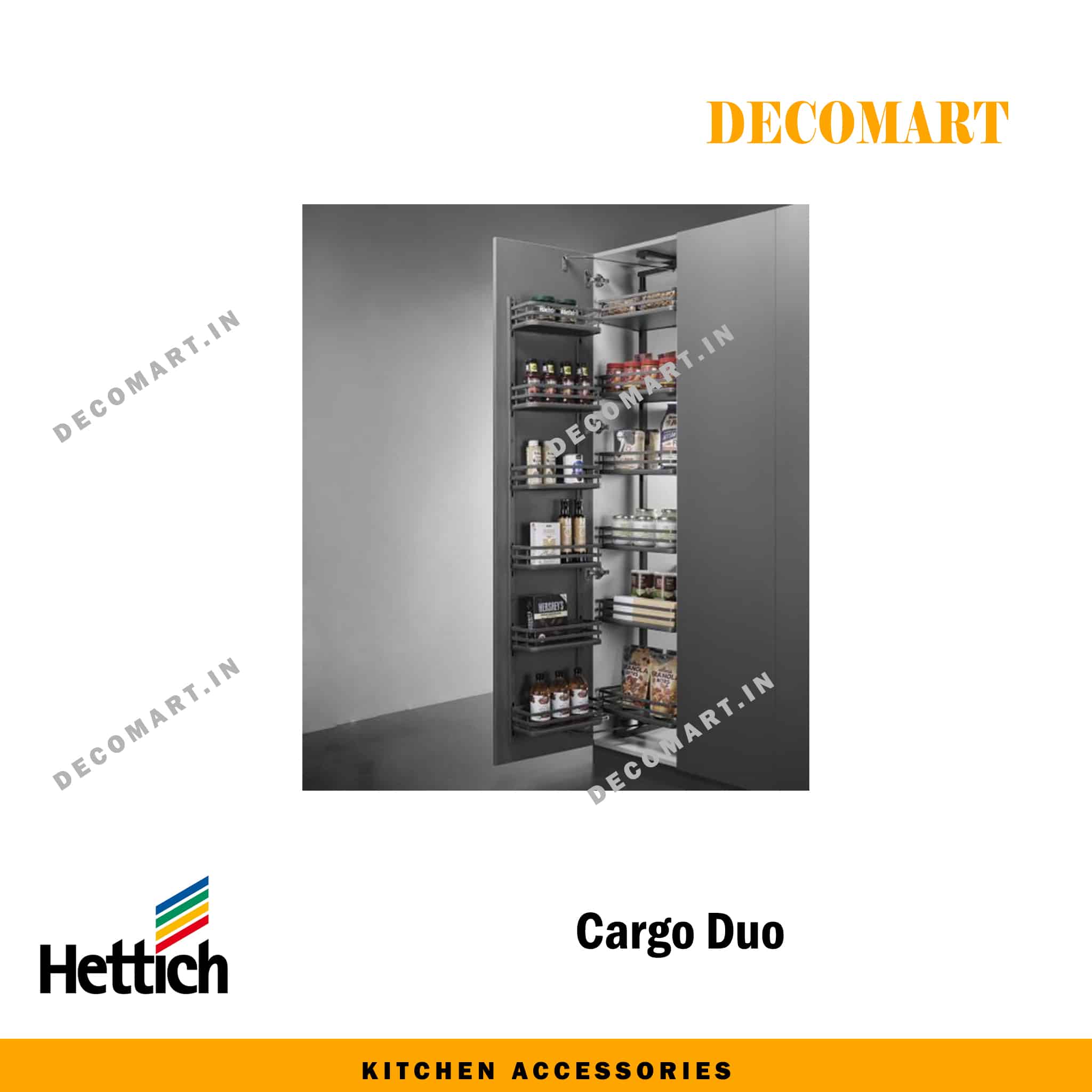 Hettich Cargo Duo Pantry Unit