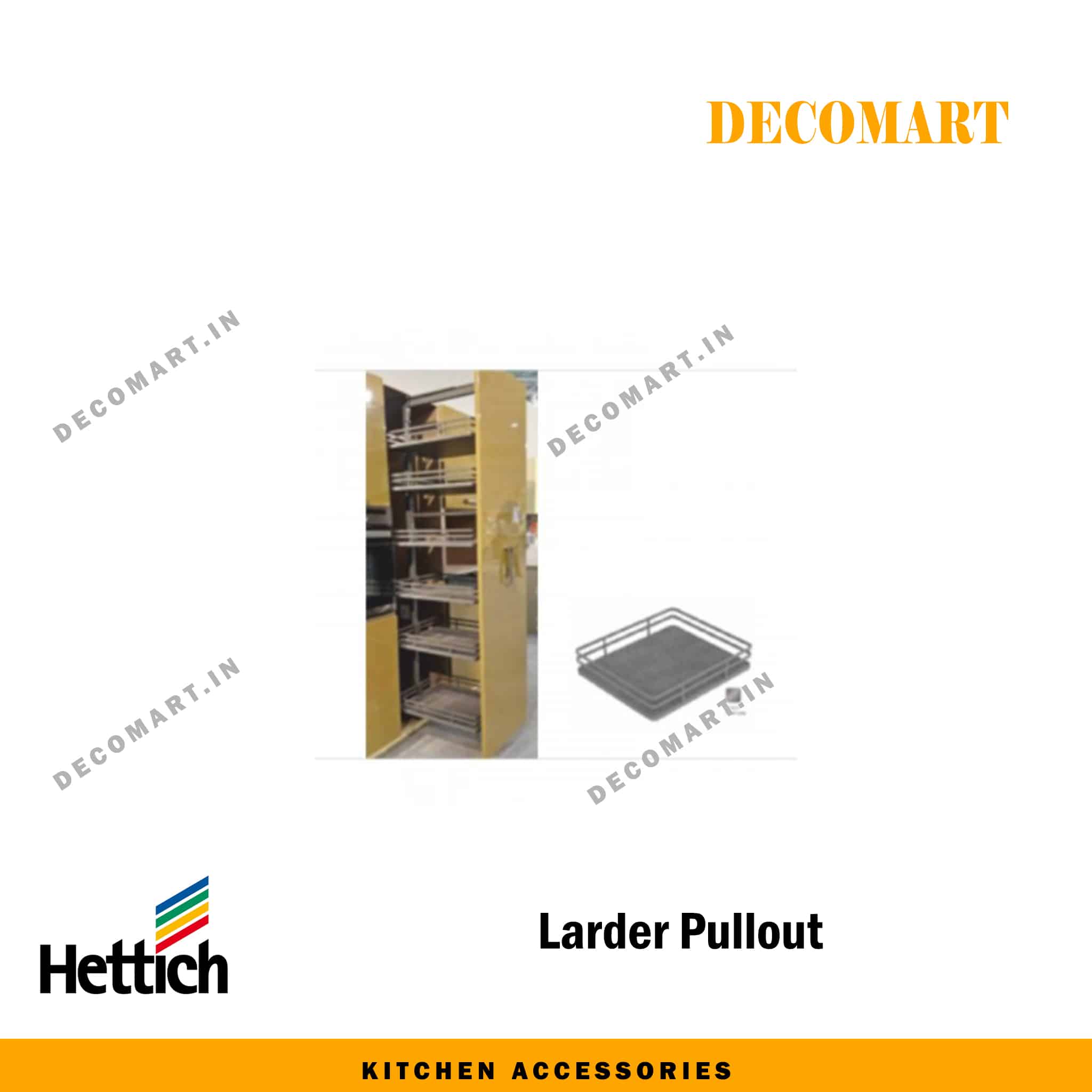 Hettich Cargo Larder Unit -120 Kg