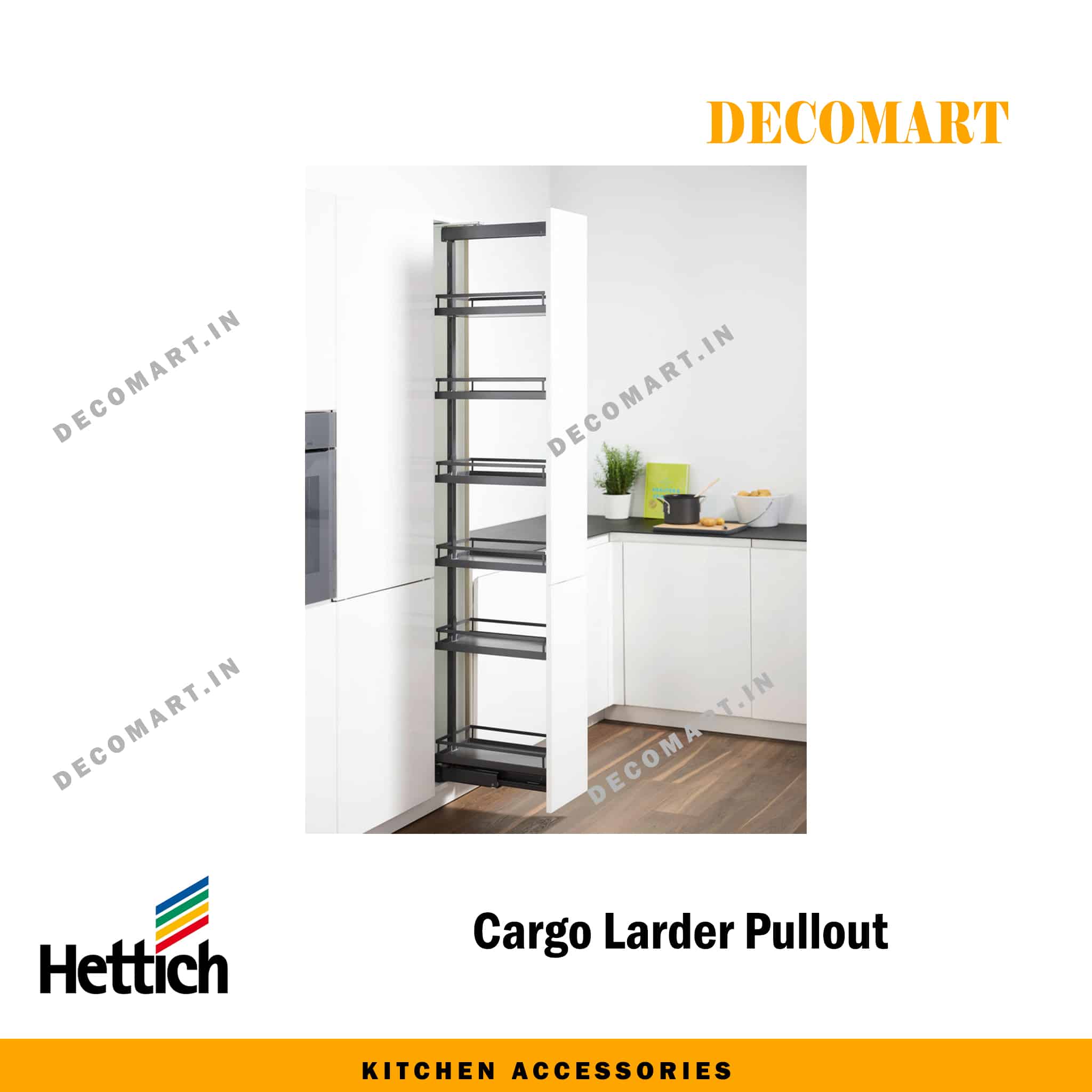 Hettich Cargo Larder Unit -120 Kg