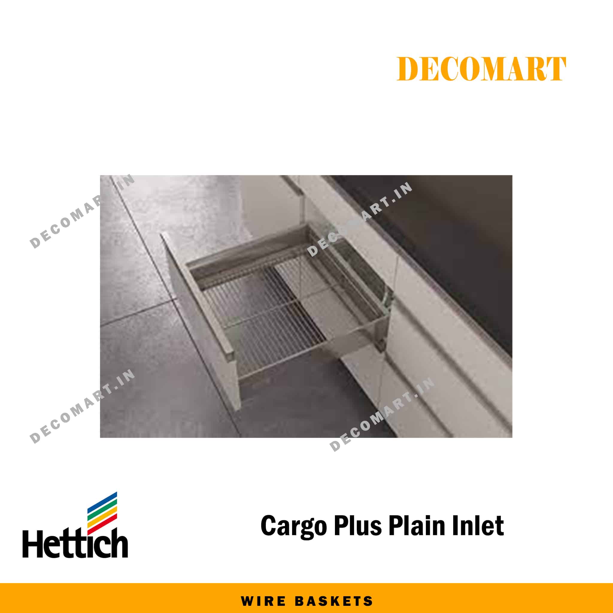 Hettich CargoPlus Inlets for 450 mm Cabinet