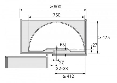 Hettich Carousel D