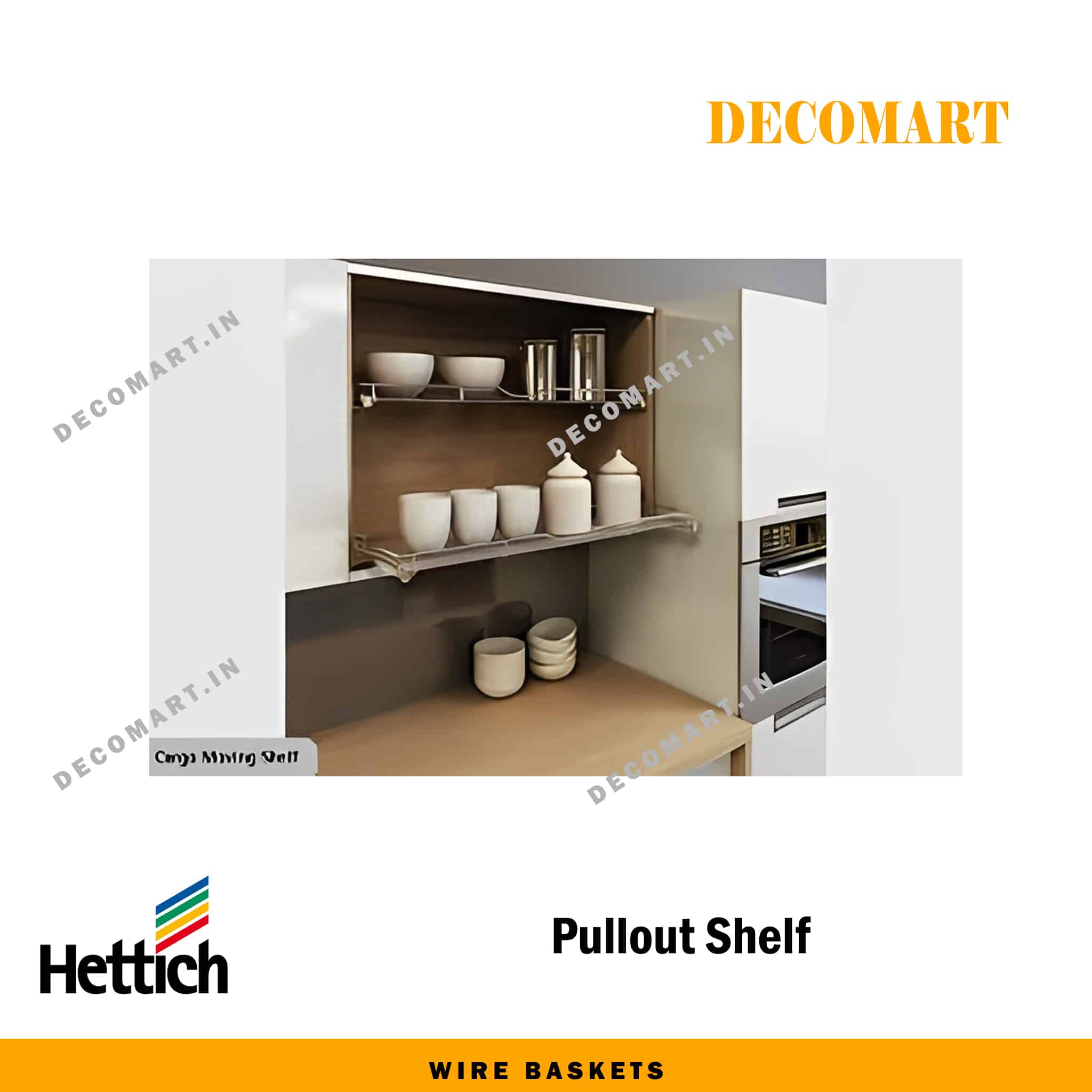 Hettich Pull Out Shelf - Kitchen Wall Unit