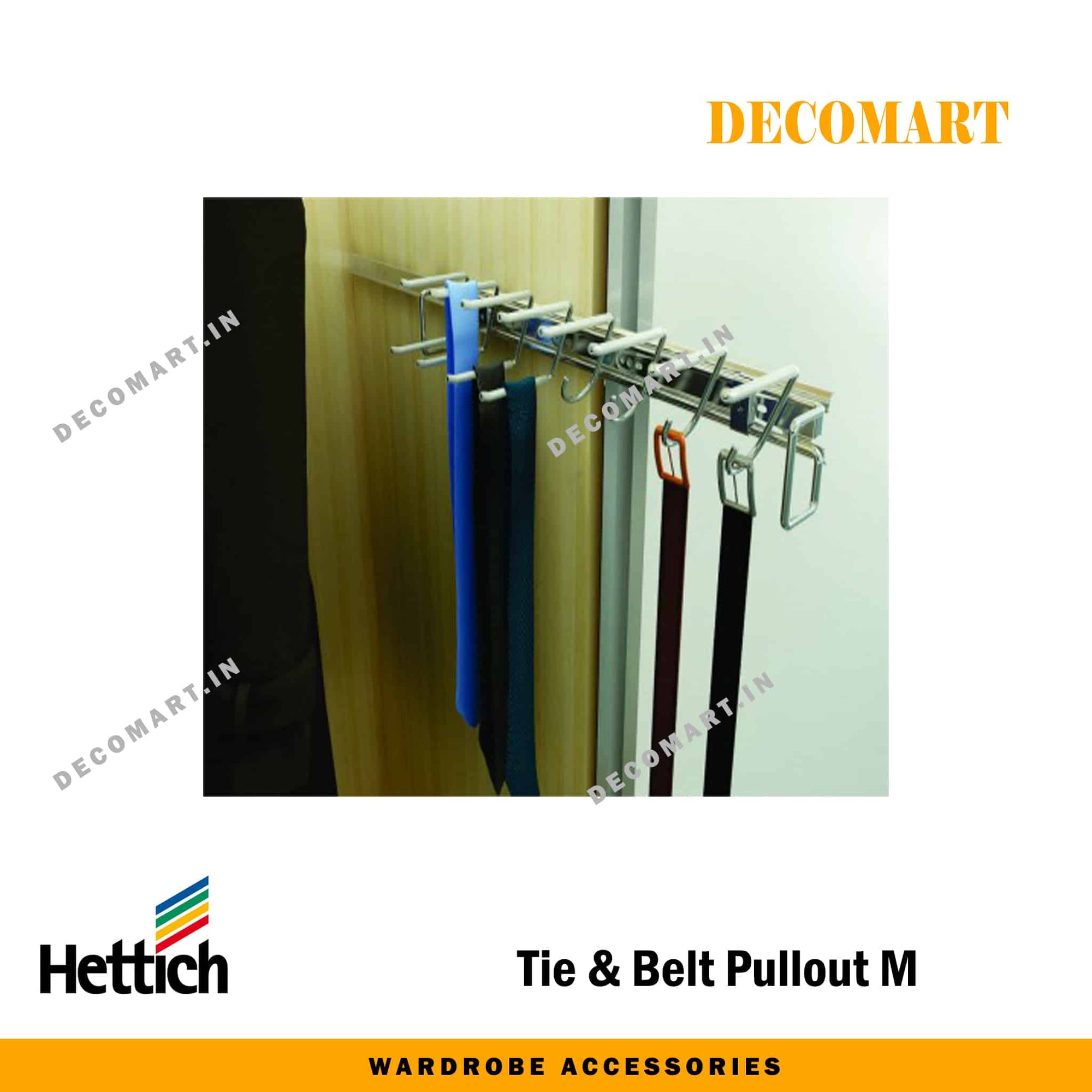 Hettich Cargo Tie & Belt Pull Out