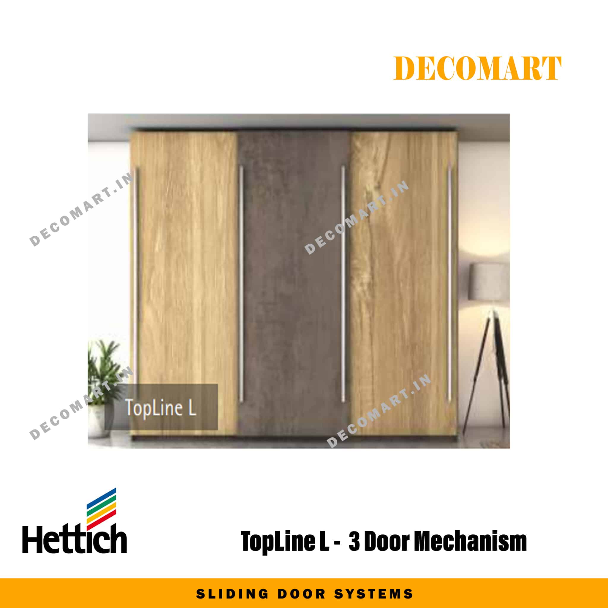 Hettich TopLine L Sliding System - Loft Version